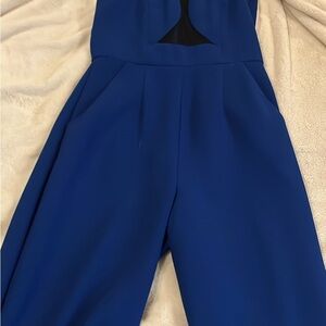 BCBGeneration Royal Blue Jumpsuit